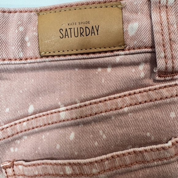 Kate Spade Saturday Speckled Shorts Pink - Picture 8 of 10